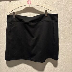 Lands' End Classic Black Skort